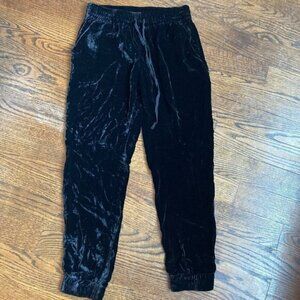 Young Fabulous and Broke joggers, velvet velour fabric /size medium/very soft
